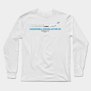 McDonnell Douglas MD-83 - Medallion Air Long Sleeve T-Shirt